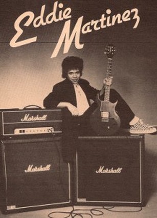 Eddie Martinez Marshall amp photo.