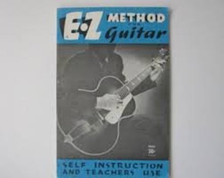 Photo of EZ Guitar instructional book.