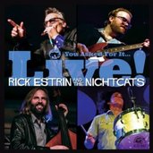 Night cats Live LP cover photo.