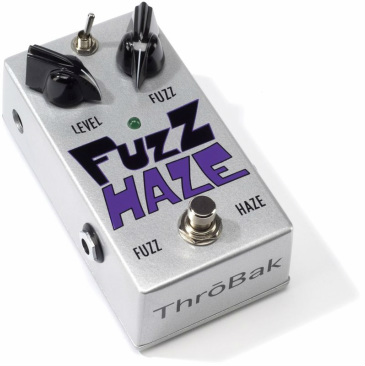 ThroBak Fuzz Haze guitar effects pedals Fuzz Face clone photo.