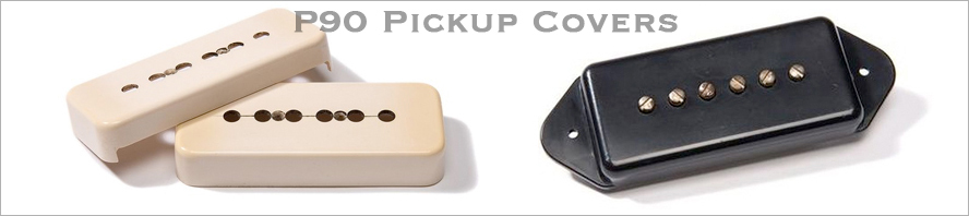 P90 guitar pickup covers button photo.
